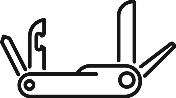 多工具仪表图标轮廓工具图片下载