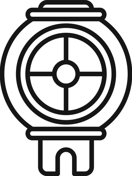 瞄准镜轮廓图标图片下载