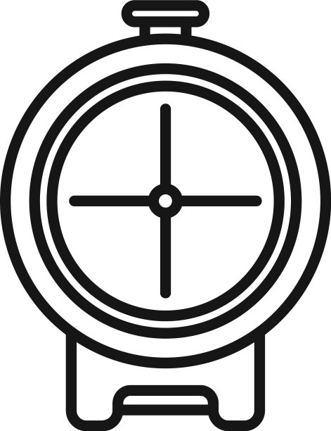 现代军队瞄准镜步枪枪械轮廓图标图片下载