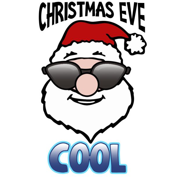 滑稽的圣诞老人戴着太阳镜图片下载