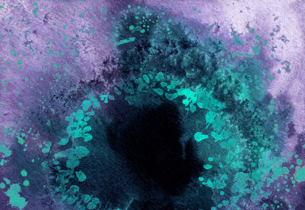 斑点纹理蓝绿色彩色斑点纹理紫色背景图片下载