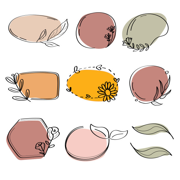 文字框花。图片下载