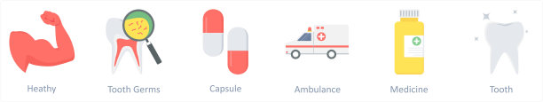 健康，牙齿细菌，胶囊图片下载