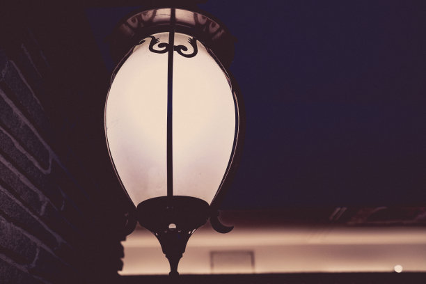 欧洲的路灯图片下载