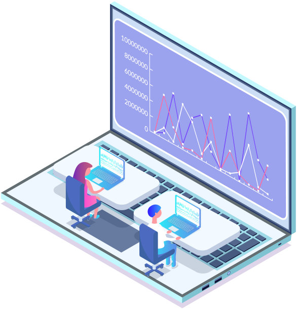 商务人士在办公室交流讨论图片下载