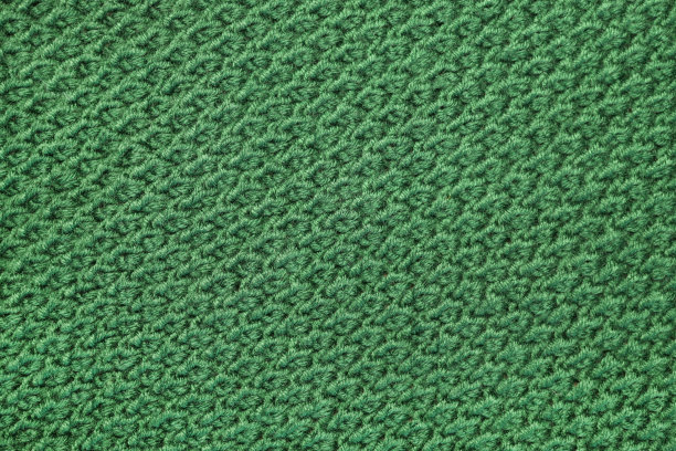 背景，纹理-针织织物从绿色羊毛线图片下载