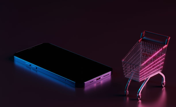 电话，购物车和钱。图片下载