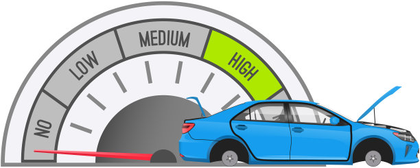 速度表和坏了的蓝色跑车不能图片下载