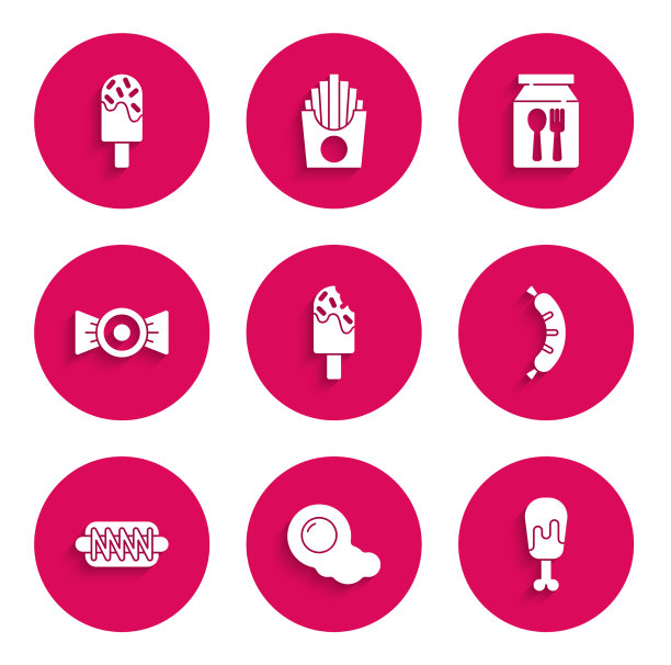 冰淇淋炒鸡蛋鸡腿热狗图片下载