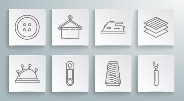 设置线针床和针衣架衣柜图片下载