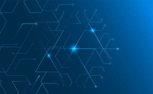 抽象科技概念线条背景图片下载