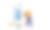 送货上门。卡通快递员给客户客户订单，卡通快递邮差与包裹靠近门口的食品物流概念。矢量图图片下载