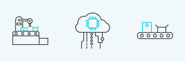 流水线输送带配套纸箱厂图片下载