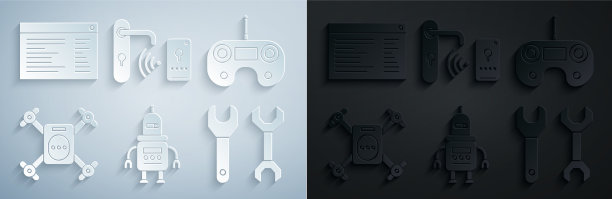 设定机器人遥控无人机飞行用图片下载