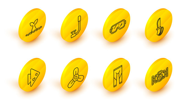 设置线拍照潜水服船螺旋桨图片下载