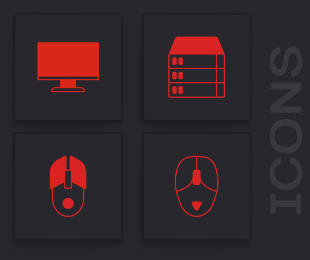 设置电脑鼠标监控屏幕服务器数据图片下载