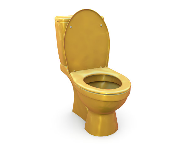 金色马桶图片下载