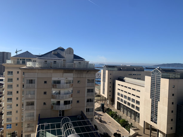 直布罗陀的住宅景观图片下载