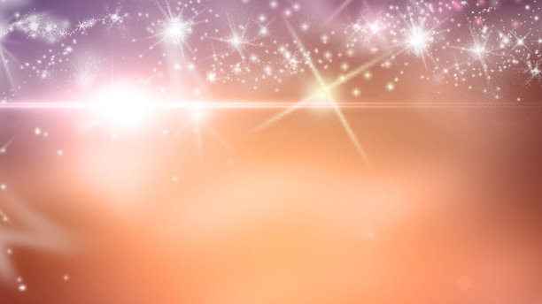 圣诞和新年背景与闪亮的星星图片下载