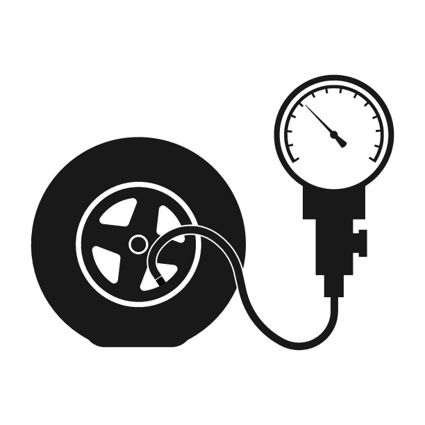 轮胎压力表图标图片下载