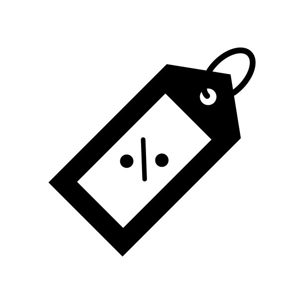 优惠券图标矢量设计模板图片下载