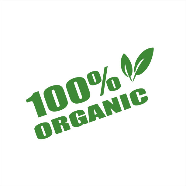 有机食品标签设置。新鲜环保素食产品，健康食品徽章。素食者饮食贴纸或生态食品邮票。矢量隔离在白色符号上。每股收益10图片下载