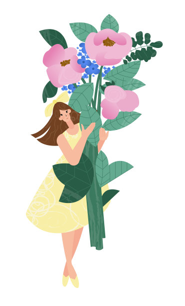 矢量插图的美丽的花卉框架的婚礼，周年纪念，生日和聚会。卡片设计，派对邀请函，印刷品，剪贴画，商业广告图片下载