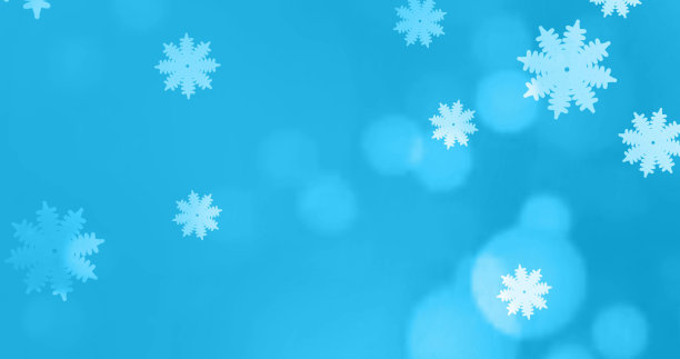 圣诞背景与星星和雪花图片下载