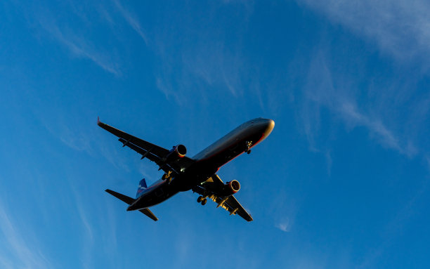 空中的飞机图片下载