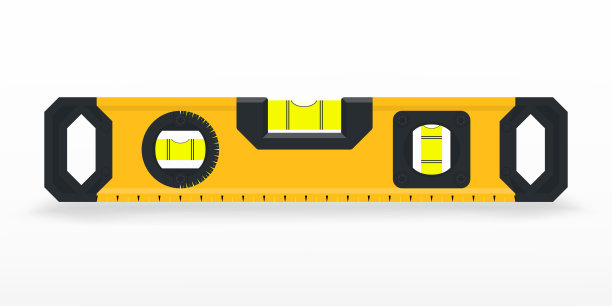 泡沫水平。专业的测量设备。矢量建筑水平隔离在白色图片下载