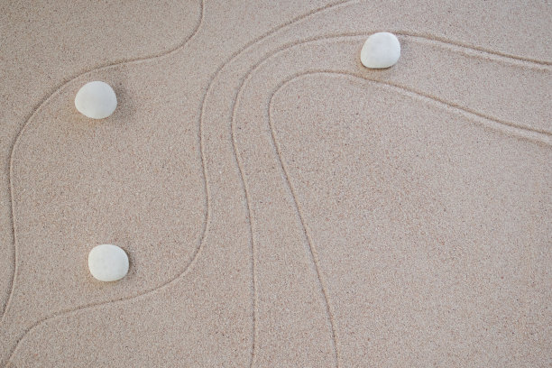 平静自然日本概念，禅意花园日本图片下载