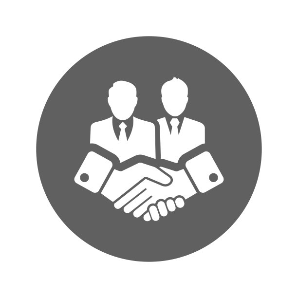 伙伴关系图标。图片下载