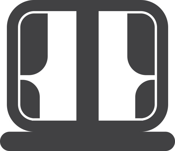 窗户和窗帘以极简风格的插图图片下载