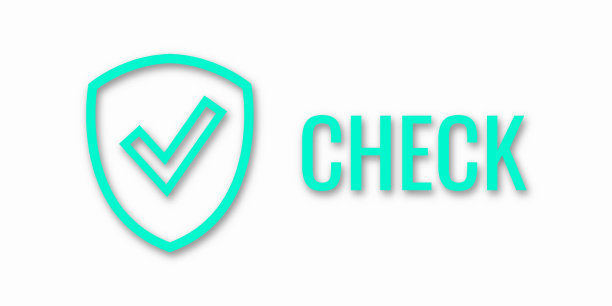 旗帜盾牌检查标记图标。放置你的文本的地方。处理空间。矢量图图片下载