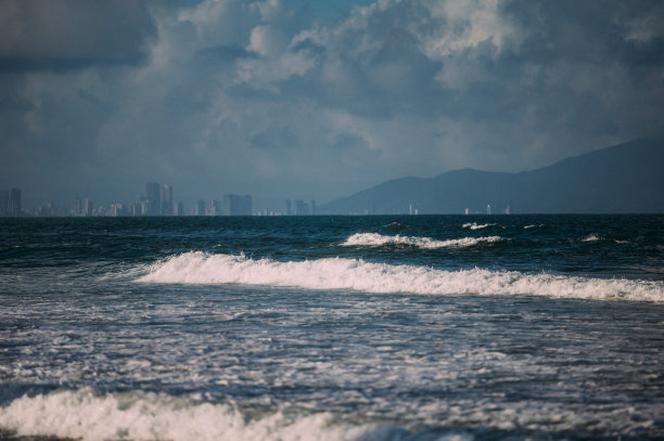 越南会安的安邦海滩。图片下载