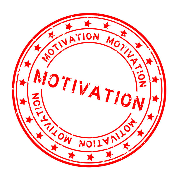垃圾红色激励字与星图标圆形橡胶印章印章在白色背景图片下载