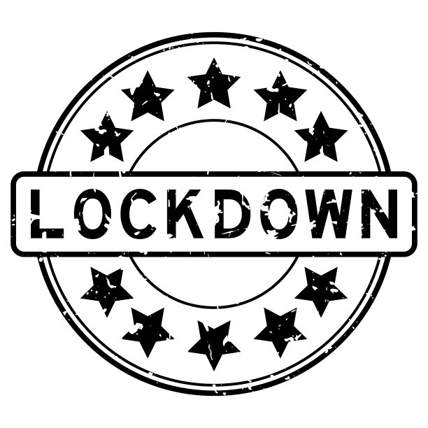 垃圾黑色锁定字与星图标圆形橡胶印章印章在白色背景图片下载