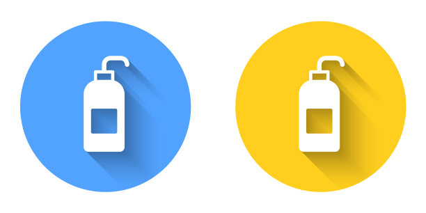 白色瓶装液体抗菌皂用图片下载