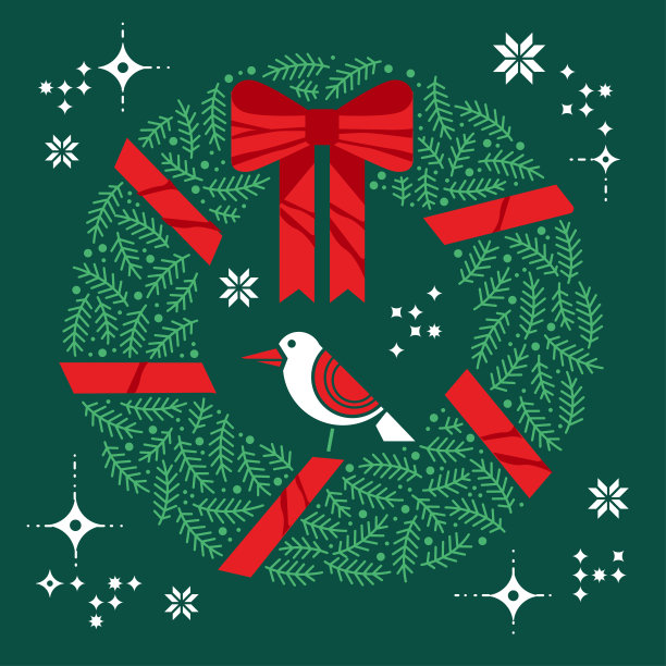 节日圣诞插画图片下载