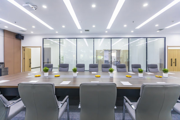 空荡荡的会议室图片下载