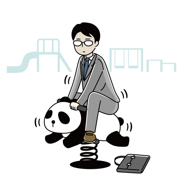 一个不知所措的商人的写照。图片下载