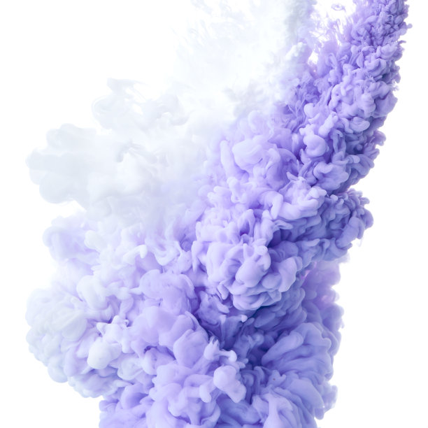 混合墨水抽象背景与飞溅的丙烯酸涂料在水中。流动的丙烯酸背景图片图片下载