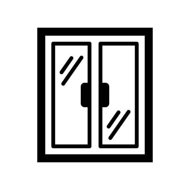 窗口图标矢量设计模板在白色背景图片下载