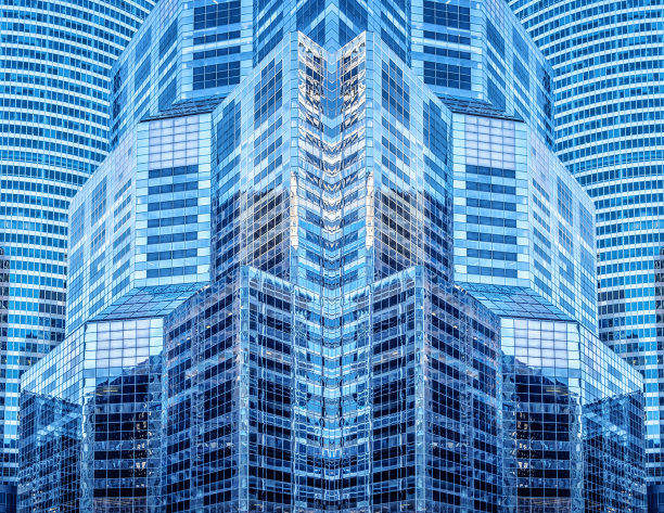 摩天大楼窗户的背景图片下载