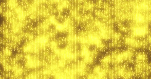 抽象的背景飞行黄金色沙条纹和线条垂直发光闪亮节日明亮美丽未来高科技图片下载