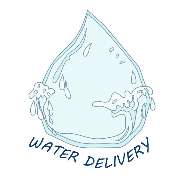 水传递标志或标志元素的形状滴矢量隔离。图片下载