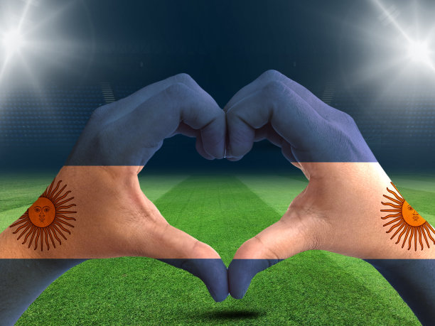 足球队的支持标志。图片下载