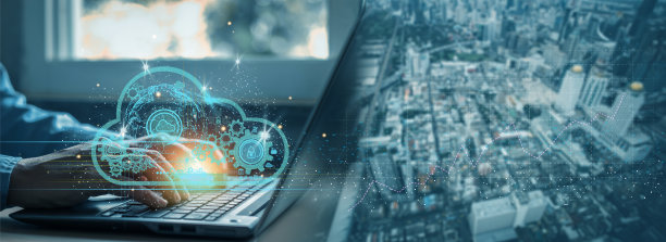 云技术概念全球业务全球网络电信互联网的大趋势。图片下载