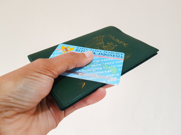 持有护照文件。图片下载