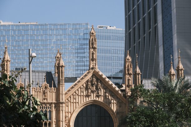 街景，小镇，城市，澳门图片下载